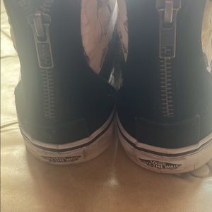 Vans makeup print hi tops womens size 10